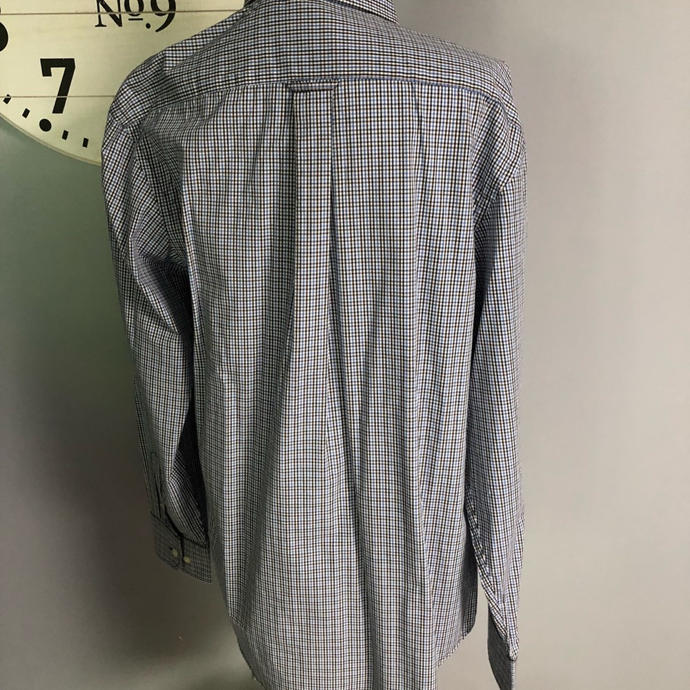 Mens Long Sleeved Button Down Shirt By IZOD Medium - Picture 13 of 13